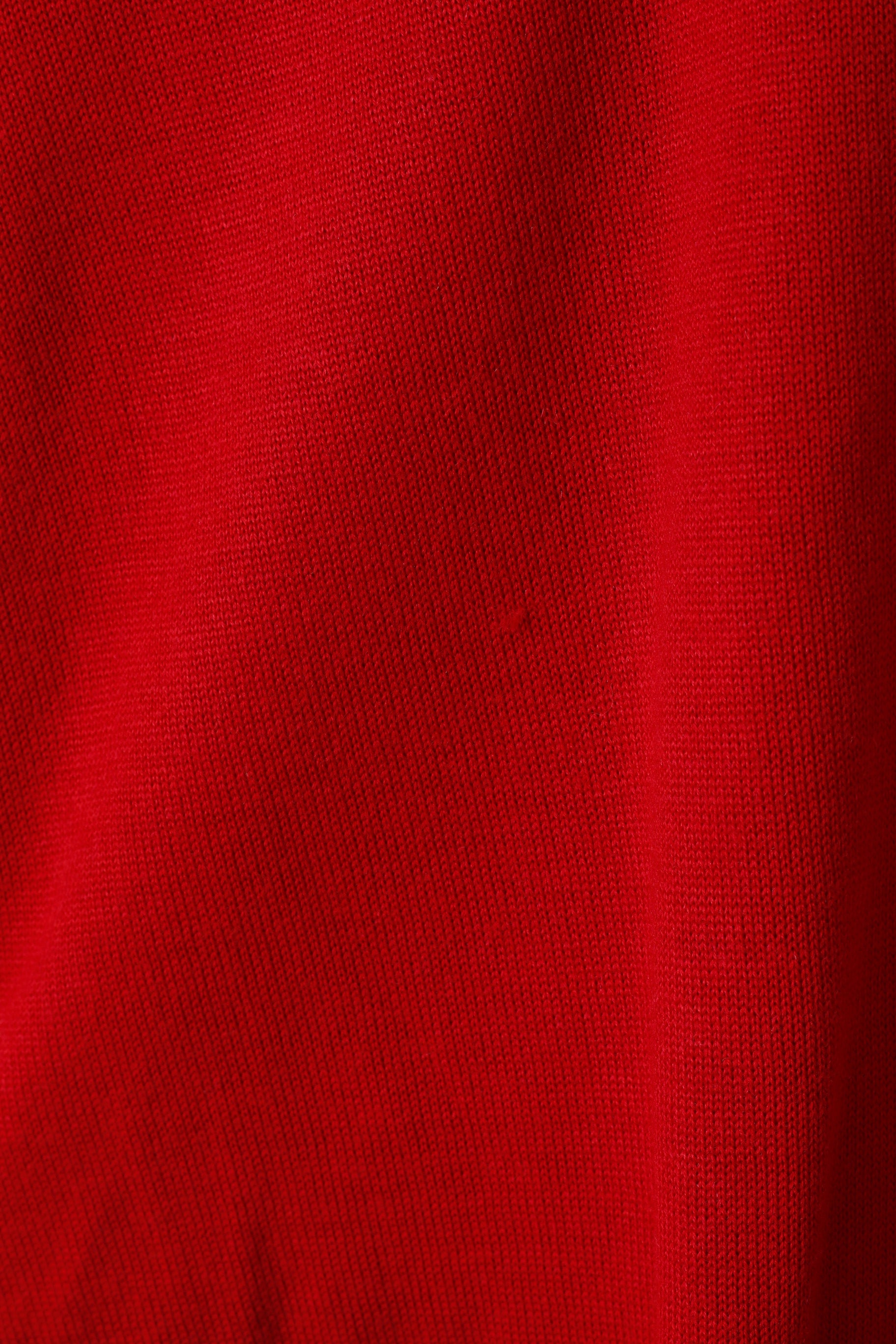 Galvin Green Maglione da uomo rosso da golf sportivo con scollo a V morbido maglione elasticizzato sottile