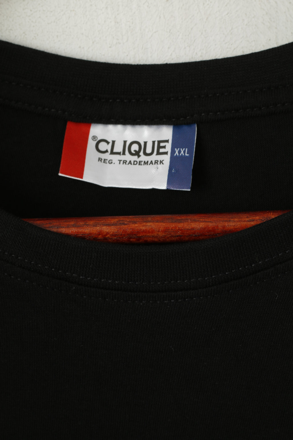 Clique Men XXL T-Shirt Black Cotton El Gringo Graphic Crew Neck Soft Top