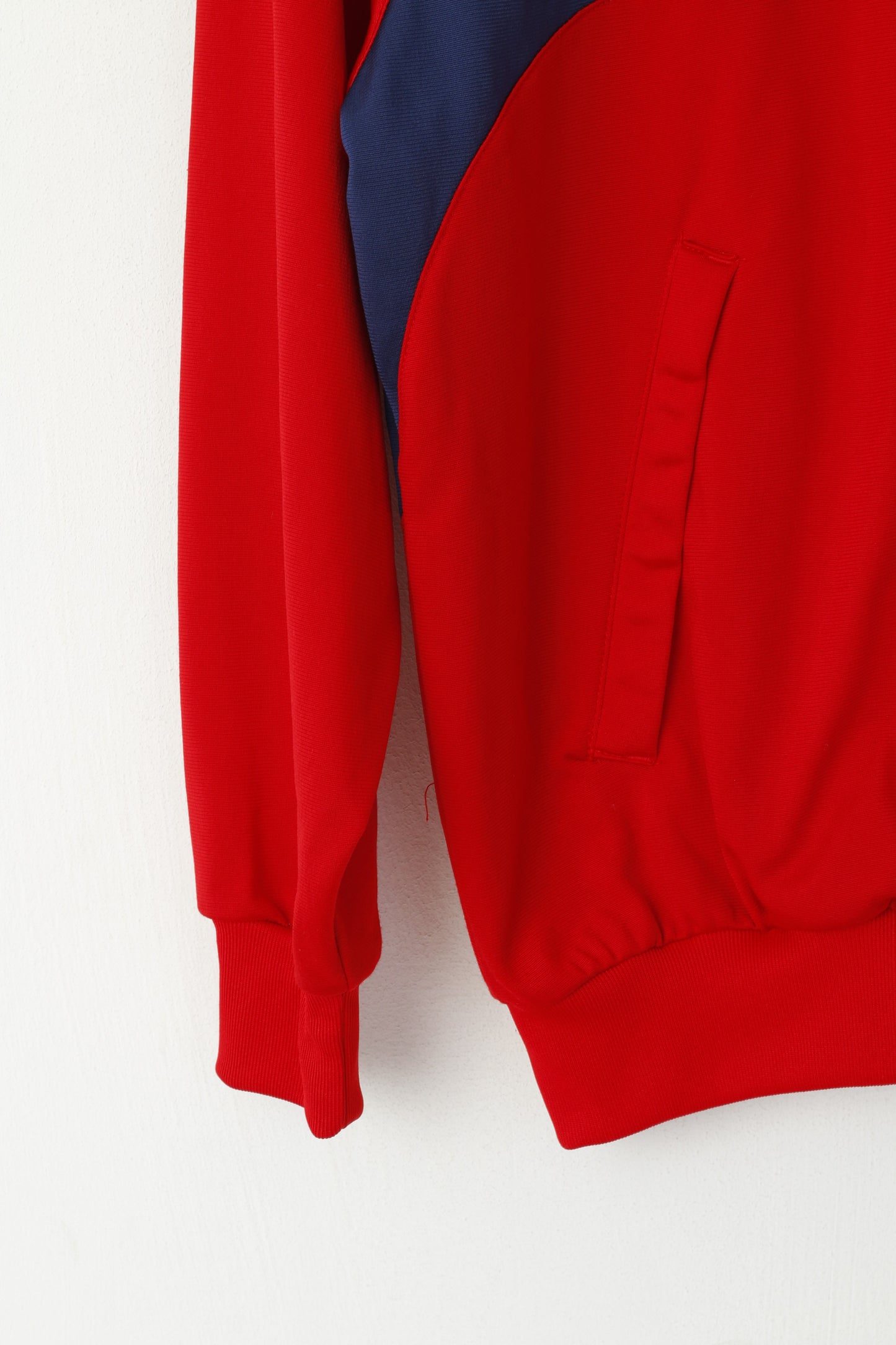 Adidas Youth 14 Age 164 Sweatshirt Red SG Reinhardtsdorf Full Zipper Shiny Top