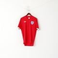 Umbro Hommes 40 M Chemise Rouge Angleterre National Football Team Sportswear Haut