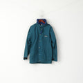 Karrimor Uomo M Giacca Verde Nylon Outdoor Gore-Tex Parka con cappuccio nascosto
