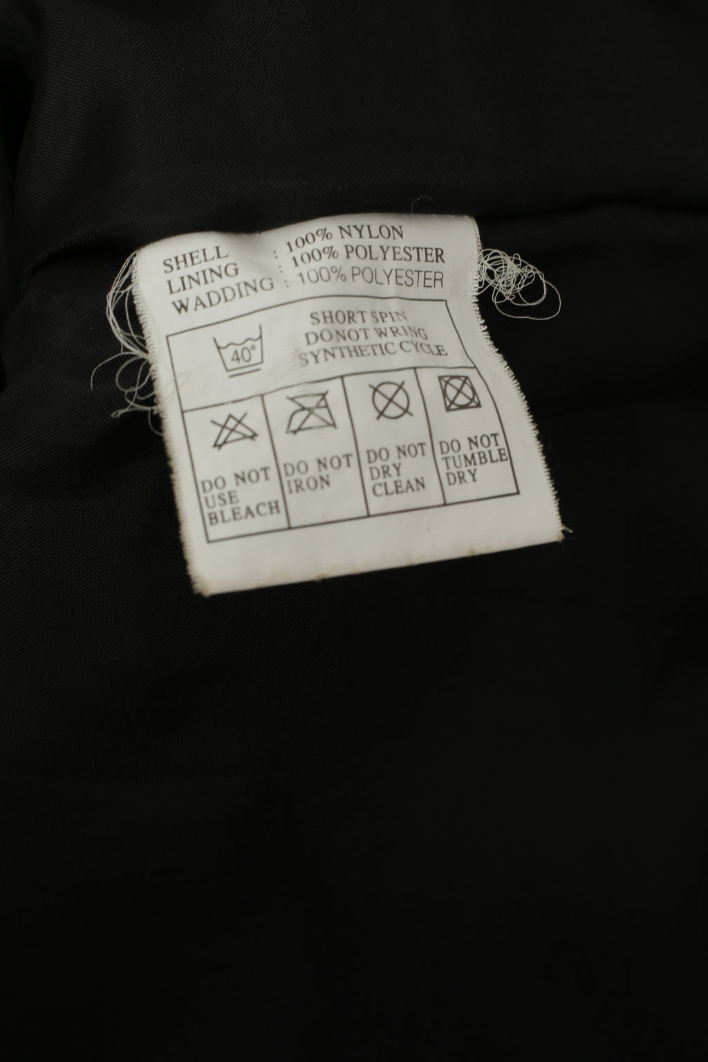 Giacca Asics Sunderland AFC da uomo M, top da calcio impermeabile in nylon imbottito nero