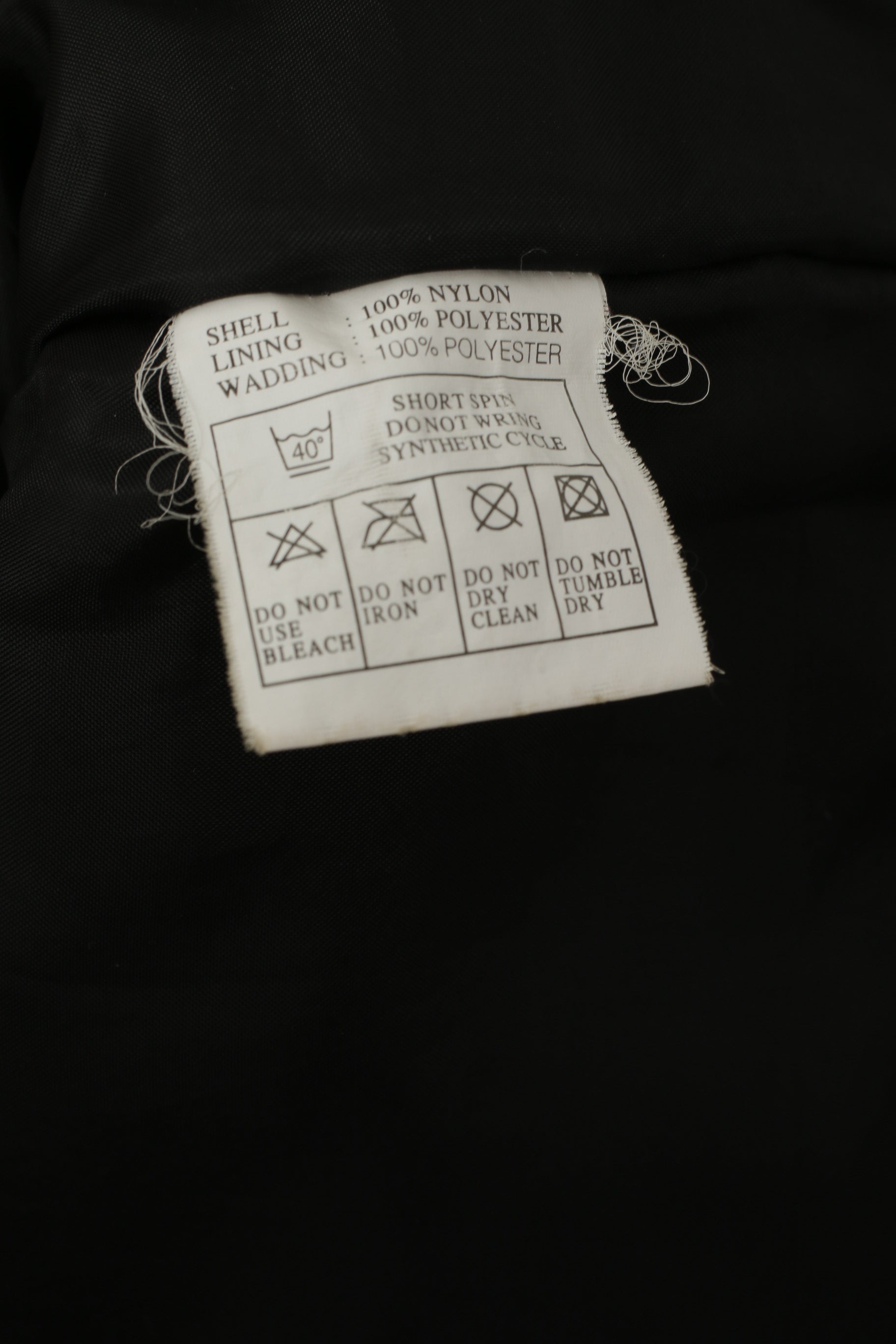 Giacca Asics Sunderland AFC da uomo M, top da calcio impermeabile in nylon imbottito nero