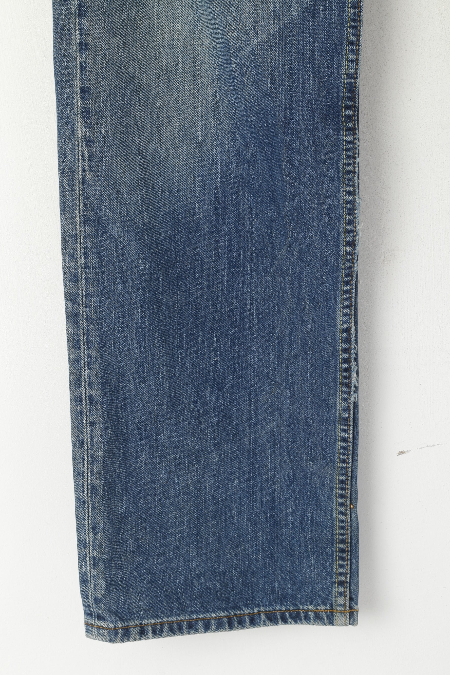 Levi's Men 31 Jeans Pantalon Bleu Marine Denim Coton 509 Confort Pantalon Droit