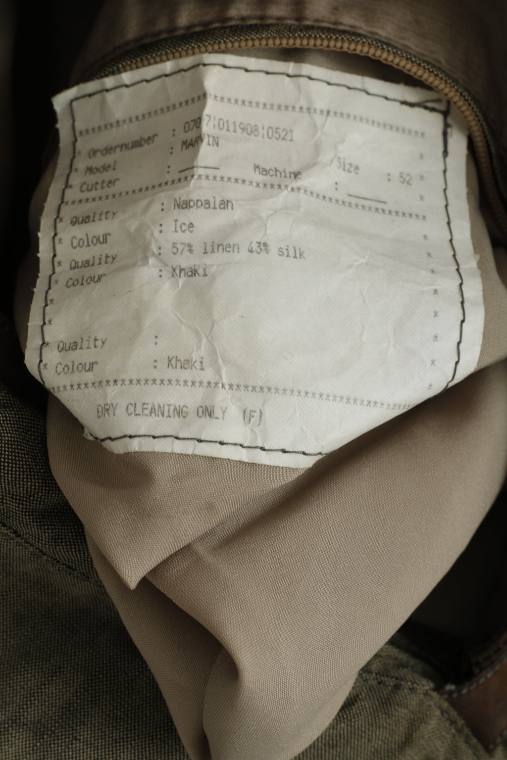 Francois Martin Men 52 M Pullover Jacket Atlantic Flight 1927 Charles Lindbergh Aviator Linen Top