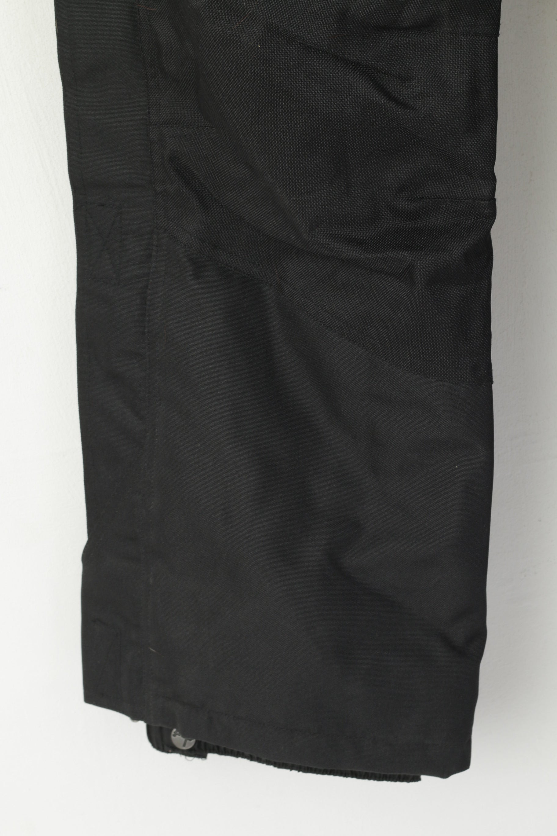 Stuf Women 36 S Ski Trousers Black Bibs Nylon Waterproof Snowboarding Pants