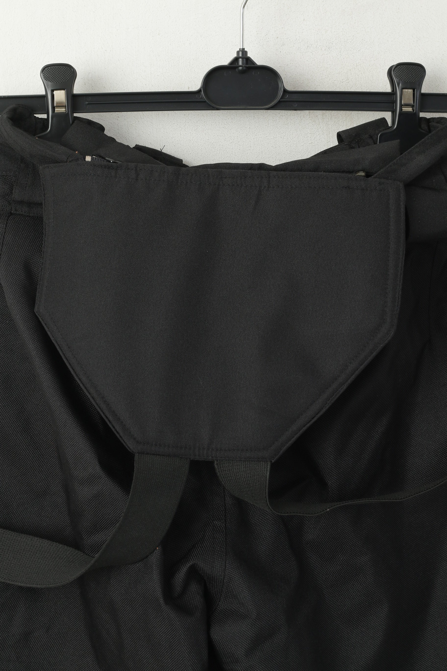 Stuf Women 36 S Ski Trousers Black Bibs Nylon Waterproof Snowboarding Pants