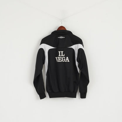Umbro Mens S Sweatshirt Noir IL Vega Football Full Zipper Sabina Track Top