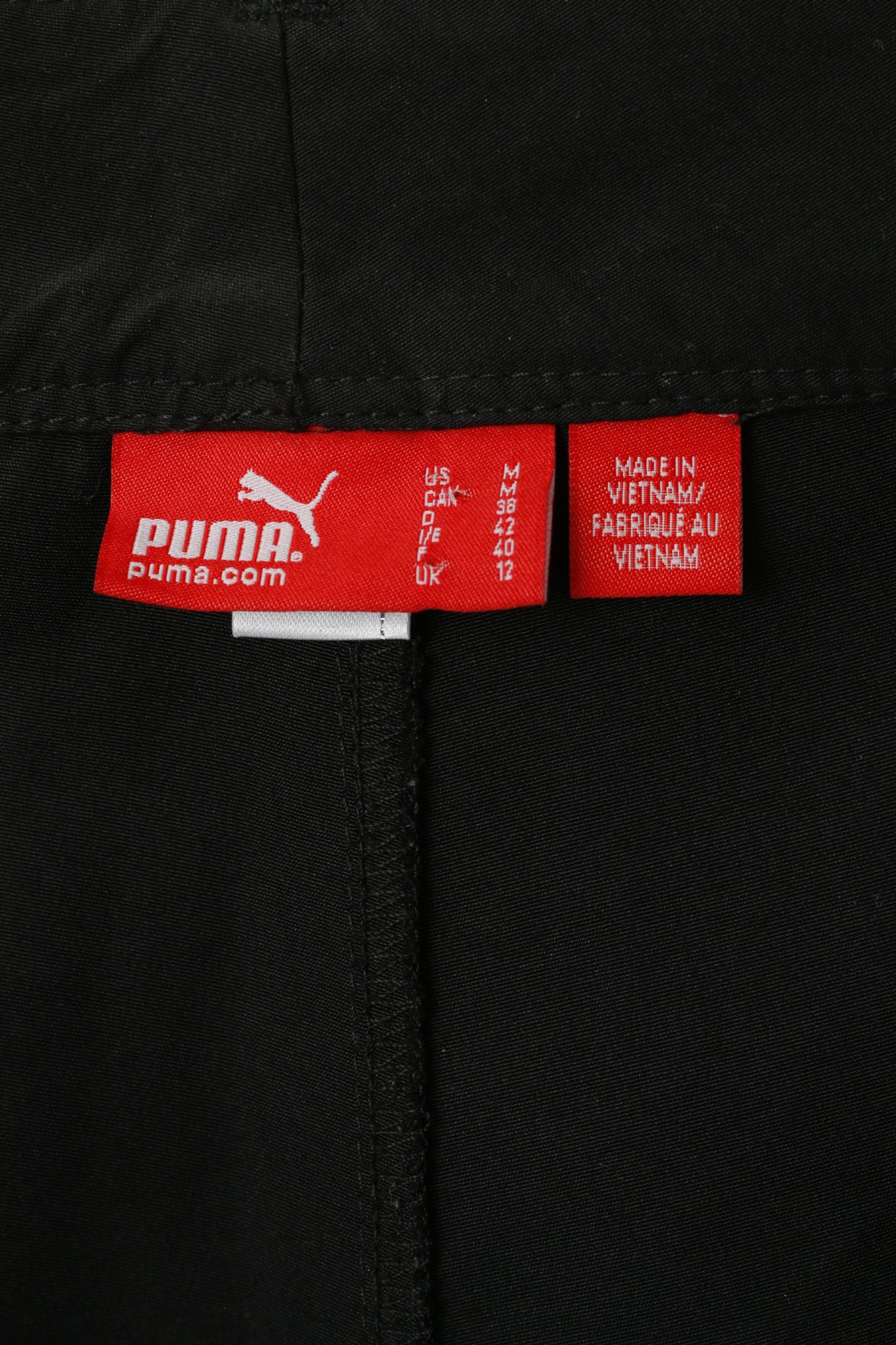 Puma Femme 12 M Pantalon Noir Doux Léger Sportswear Pantalon De Survêtement