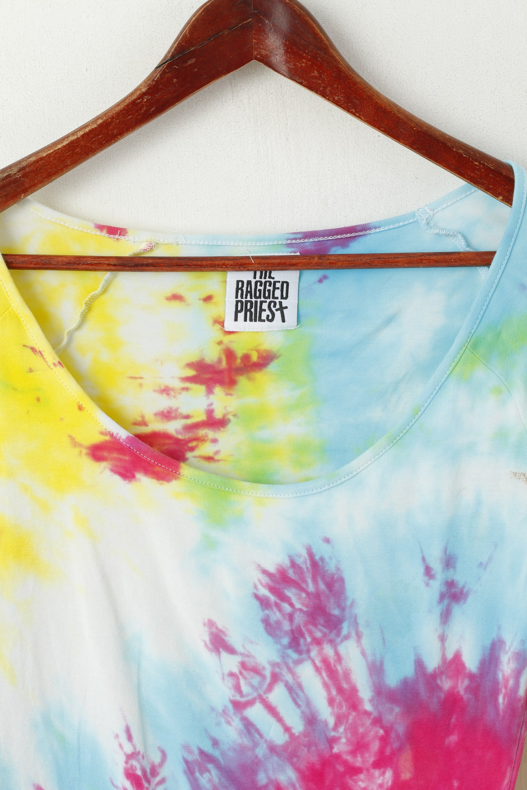 The Ragged Priest Women S Mini Dress Cotton Tie Dye Long Sleeve Soft