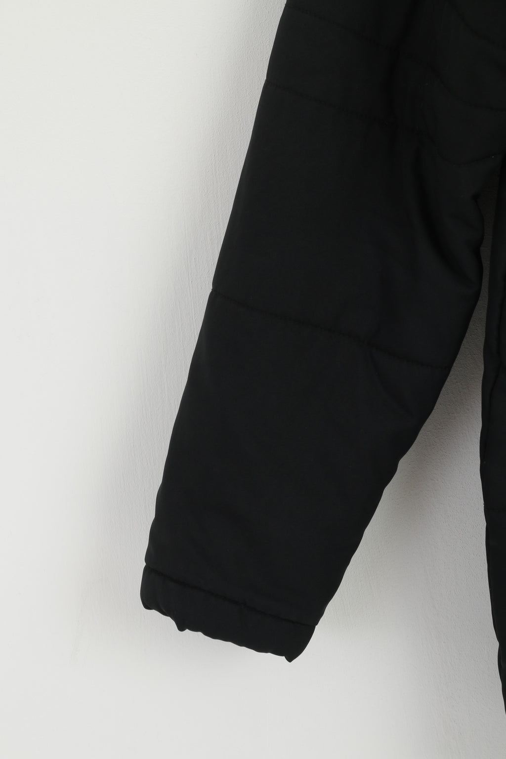 Umbro Women S Long Jacket Black St.George's Park Padded National Football Coat