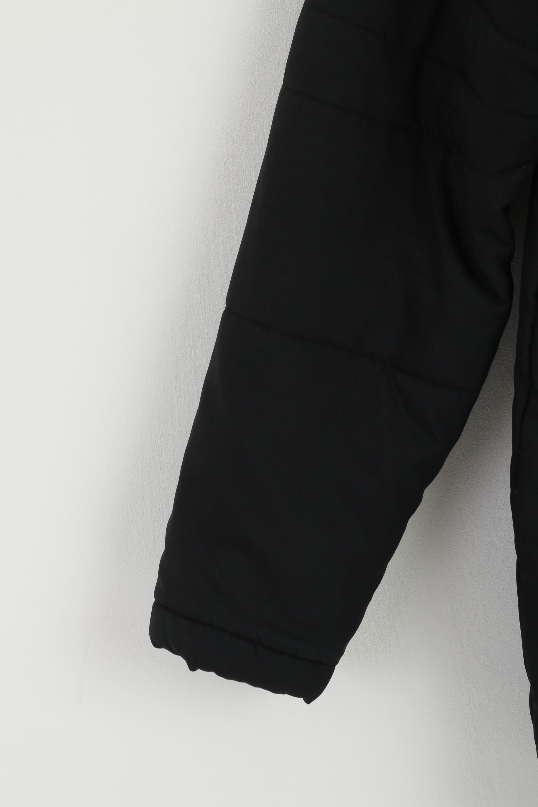 Umbro Women S Long Jacket Black St.George's Park Padded National Football Coat