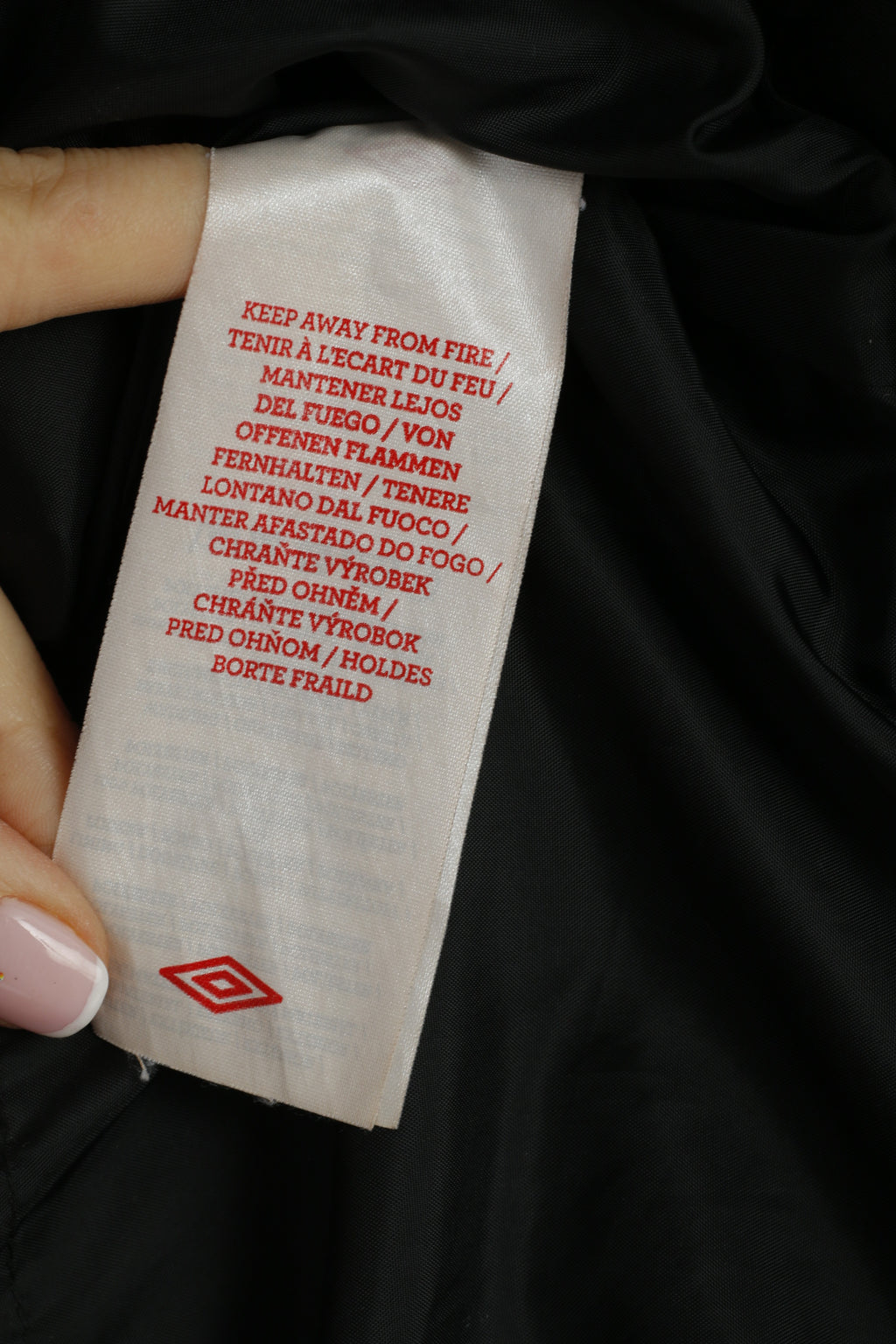 Umbro Women S Long Jacket Black St.George's Park Padded National Football Coat