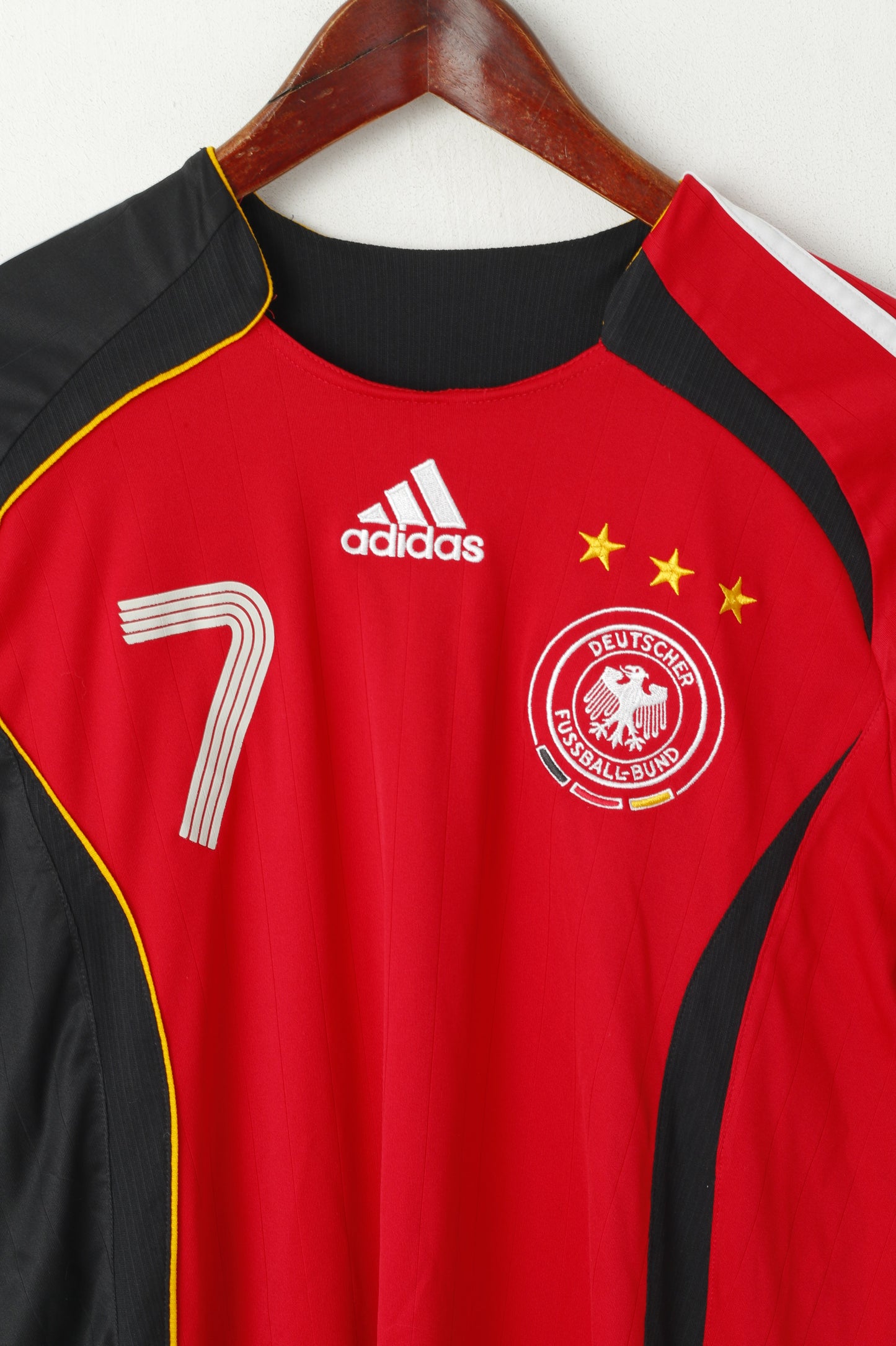 Adidas Men S Shirt Red Deutche Football #7 Schweinsteiger Jersey Vintage Top