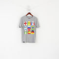 Next Hommes M Chemise Gris Coton Graphique Star Wars Ras Du Cou Sport Haut