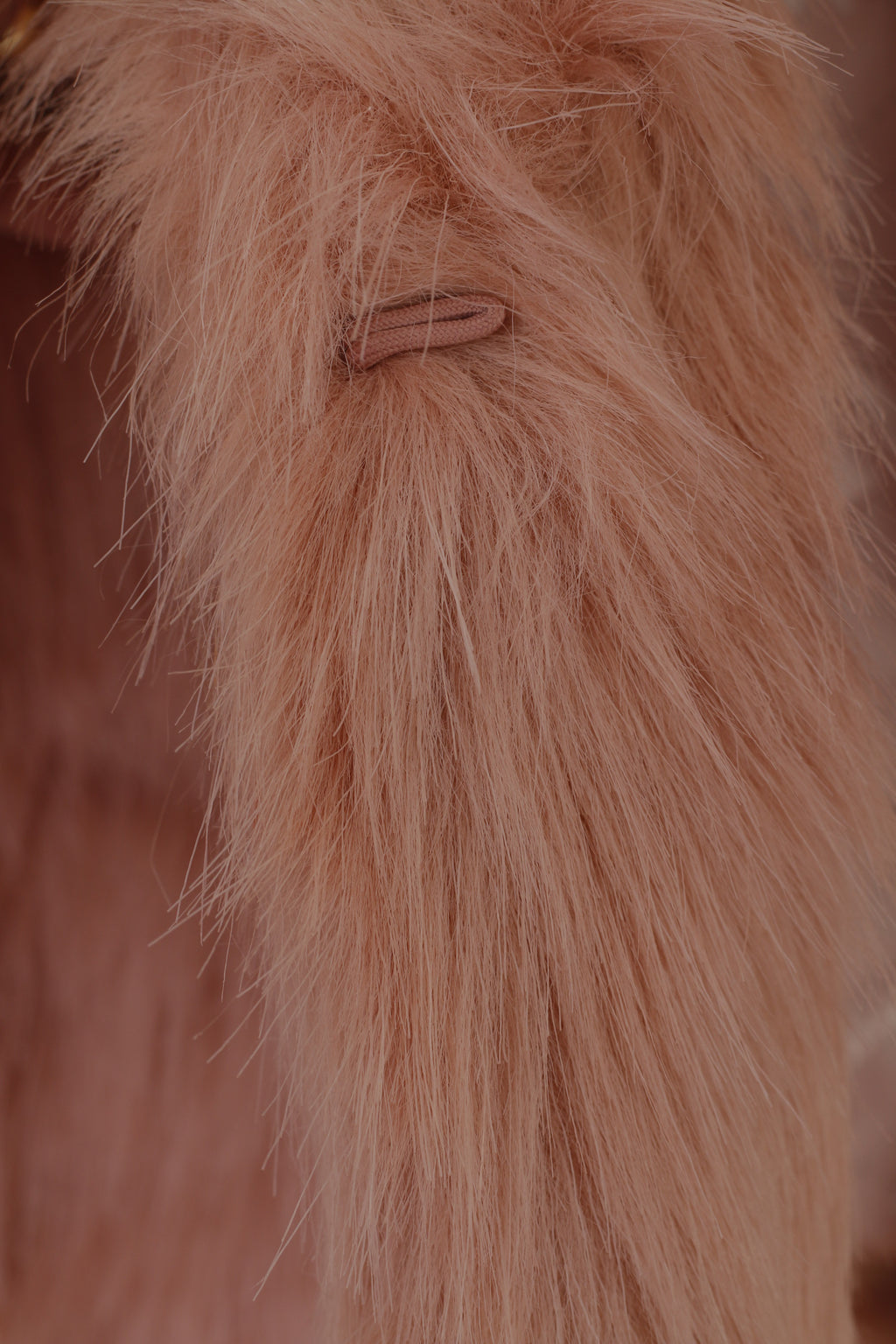 H&amp;M Nicki Minay Femme 36 S Veste Oversize Rose Fausse Fourrure Licorne Glam Top