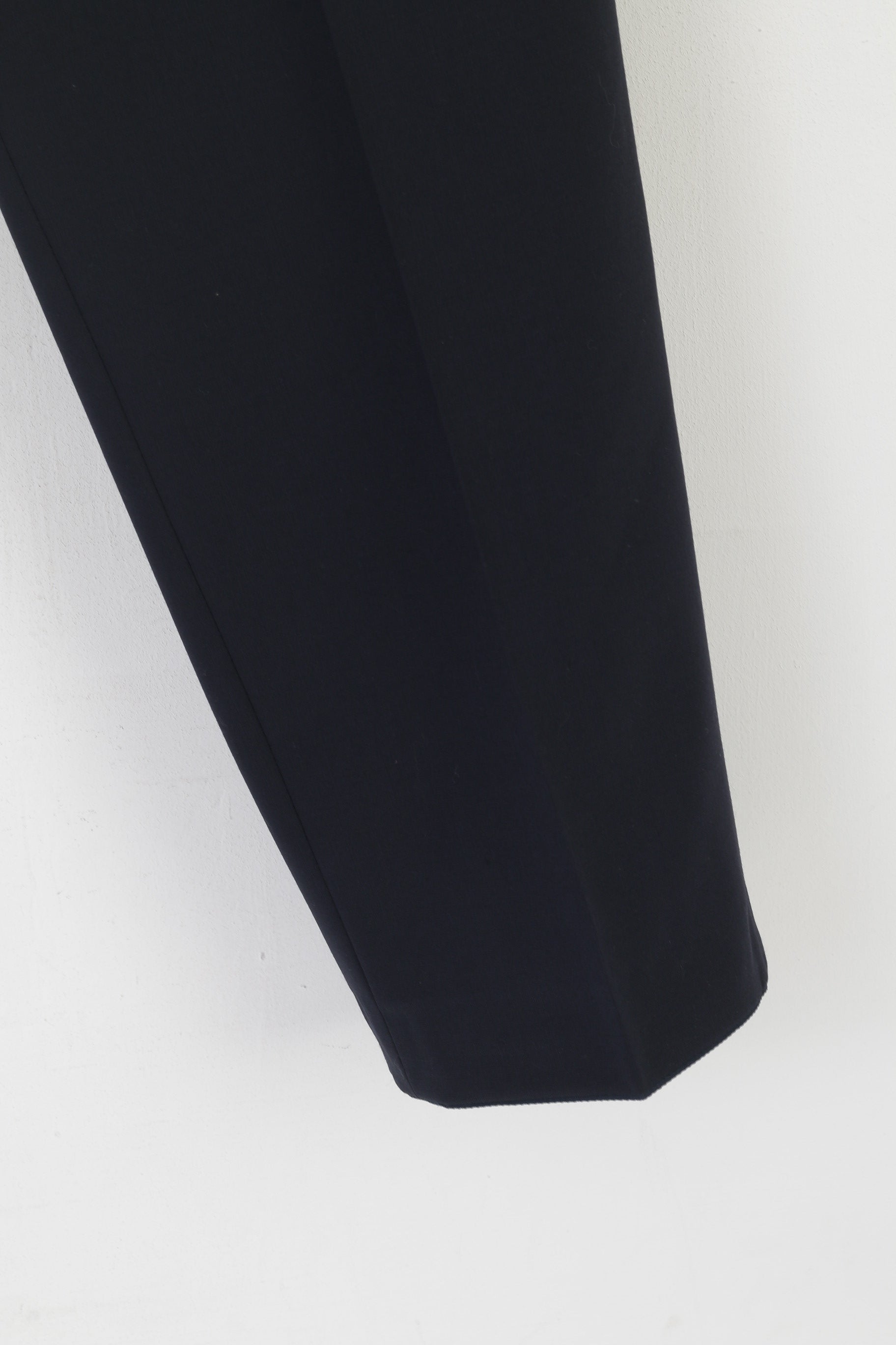 Westbury C&A Men 27 38 54 Trousers Navy Wool Elegant Classic Crotch Pants