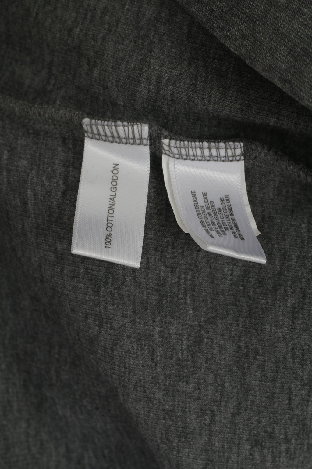 CUTTER &amp; BUCK Homme XL Pull Gris Coton Col Zippé Pull Classique