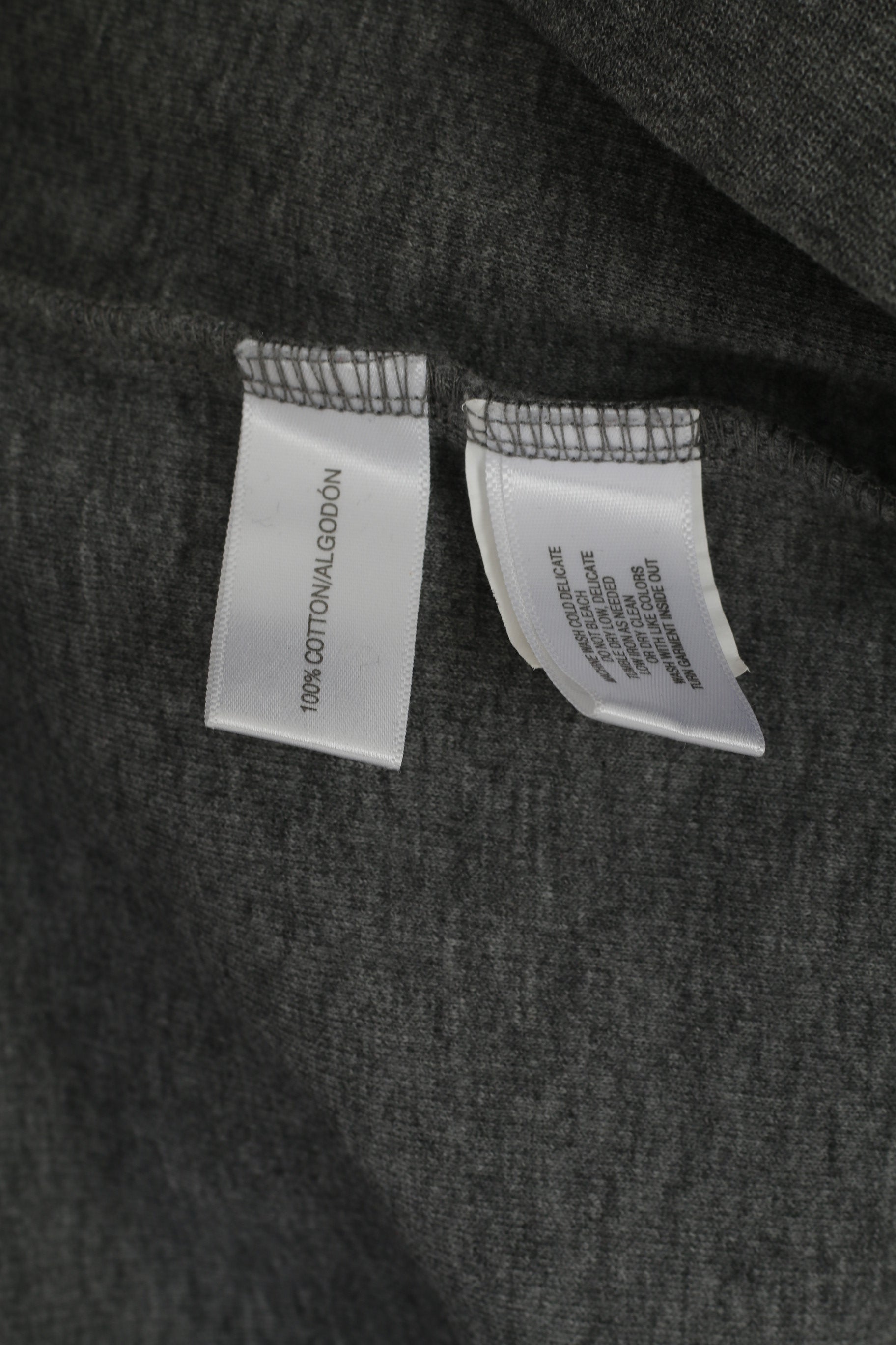 CUTTER &amp; BUCK Homme XL Pull Gris Coton Col Zippé Pull Classique