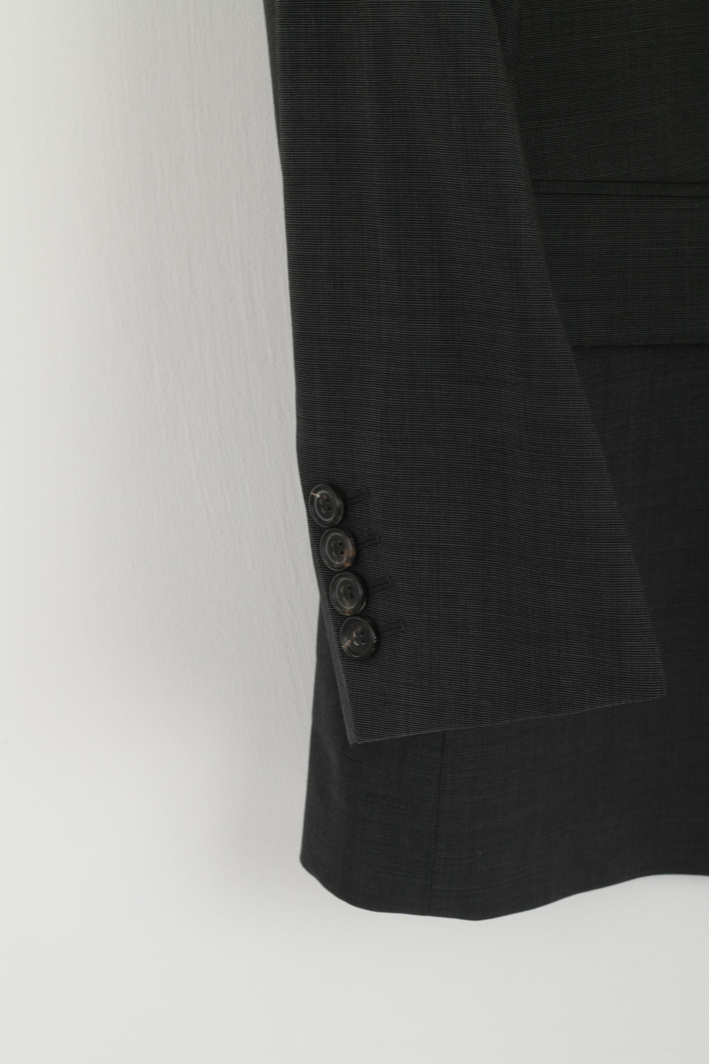 Hugo Boss Men 25 40 Blazer Giacca monopetto Da Vinci in lana vergine antracite