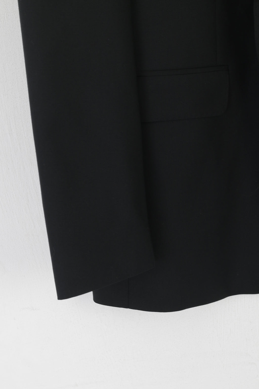 Roy Robson Uomo 26 40 Blazer Nero Lana Reda Super 110's Italia Giacca Monopetto