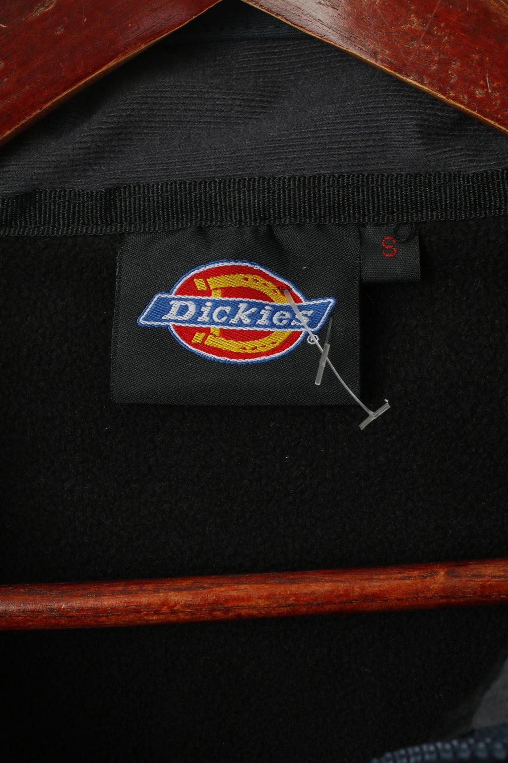 New Dickies Men S Jacket Navy Workwear Softshell Full Zipper Hss Hire Zip Up Top