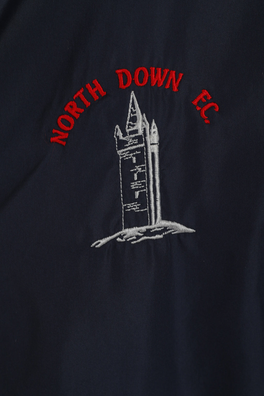 Adidas Men XXXL (XL) Jacket Navy north Down Football Mesh Lined Light Top