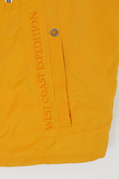 Bonita Men L Vest Yellow Royal Yacht Club Regatta Zip Up Reflective Waistcoat