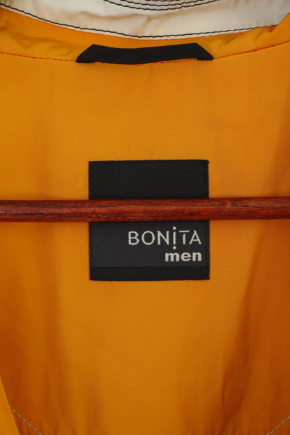 Bonita Men L Vest Yellow Royal Yacht Club Regatta Zip Up Reflective Waistcoat