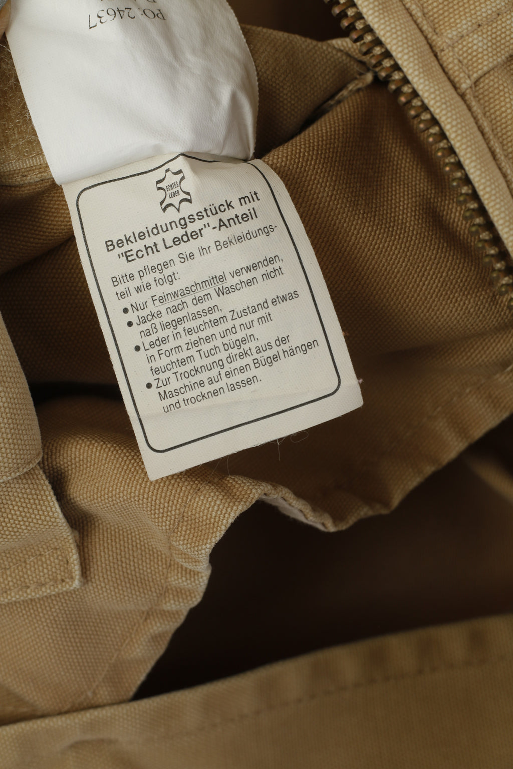 Camel Active Men XL Veste Beige Coton Classique Uni Safari Full Zip Top