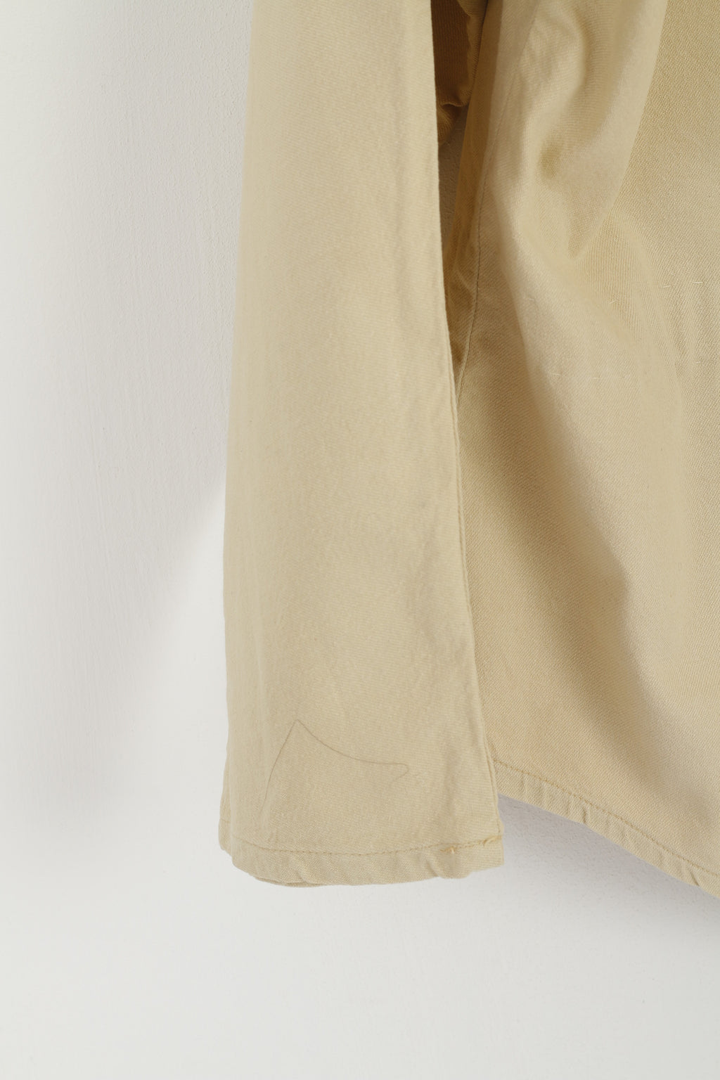 Rita Bzu Fani Women L Jacket Beige Moda Italia Vintage Bomber Buttoned Gold Top