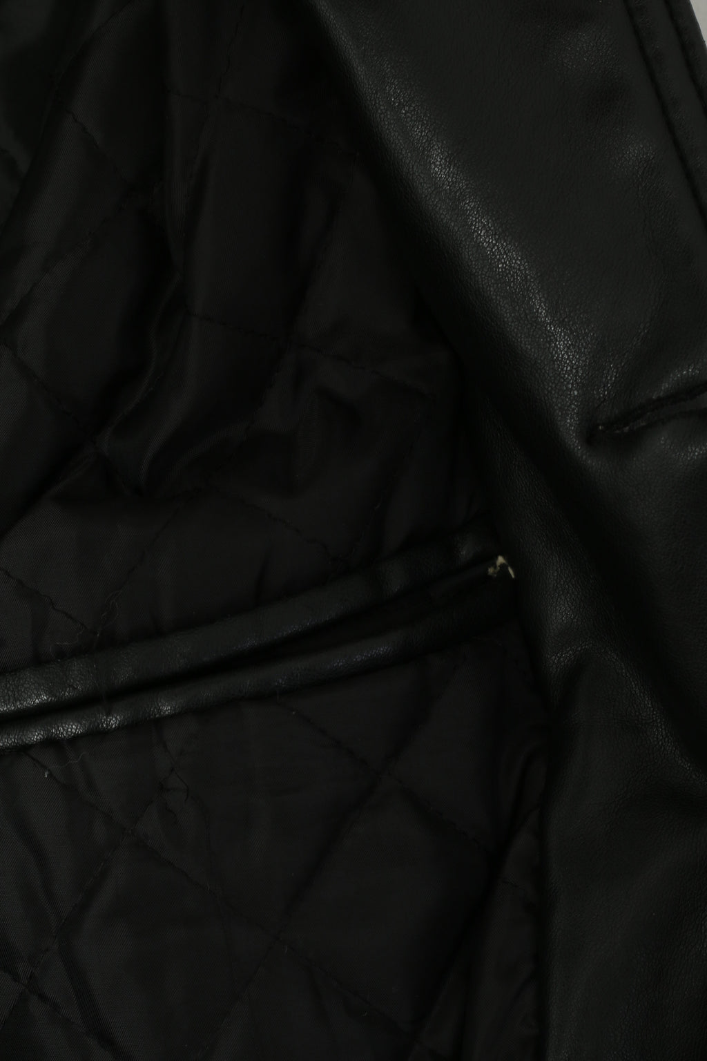 GV Emporio Men L Jacket Black Hand Made In Italy Soft Buttoned Casual Top