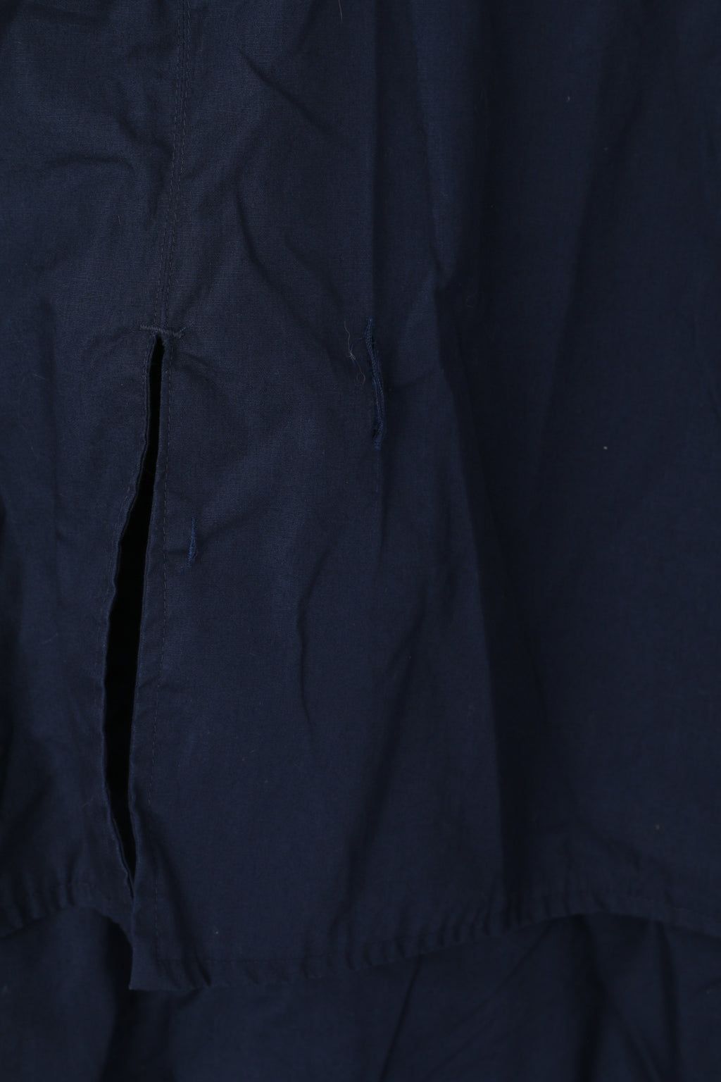 Umbro Men XL Coat Navy Vintage Oversize Full Zipper Light Padded Outdoot