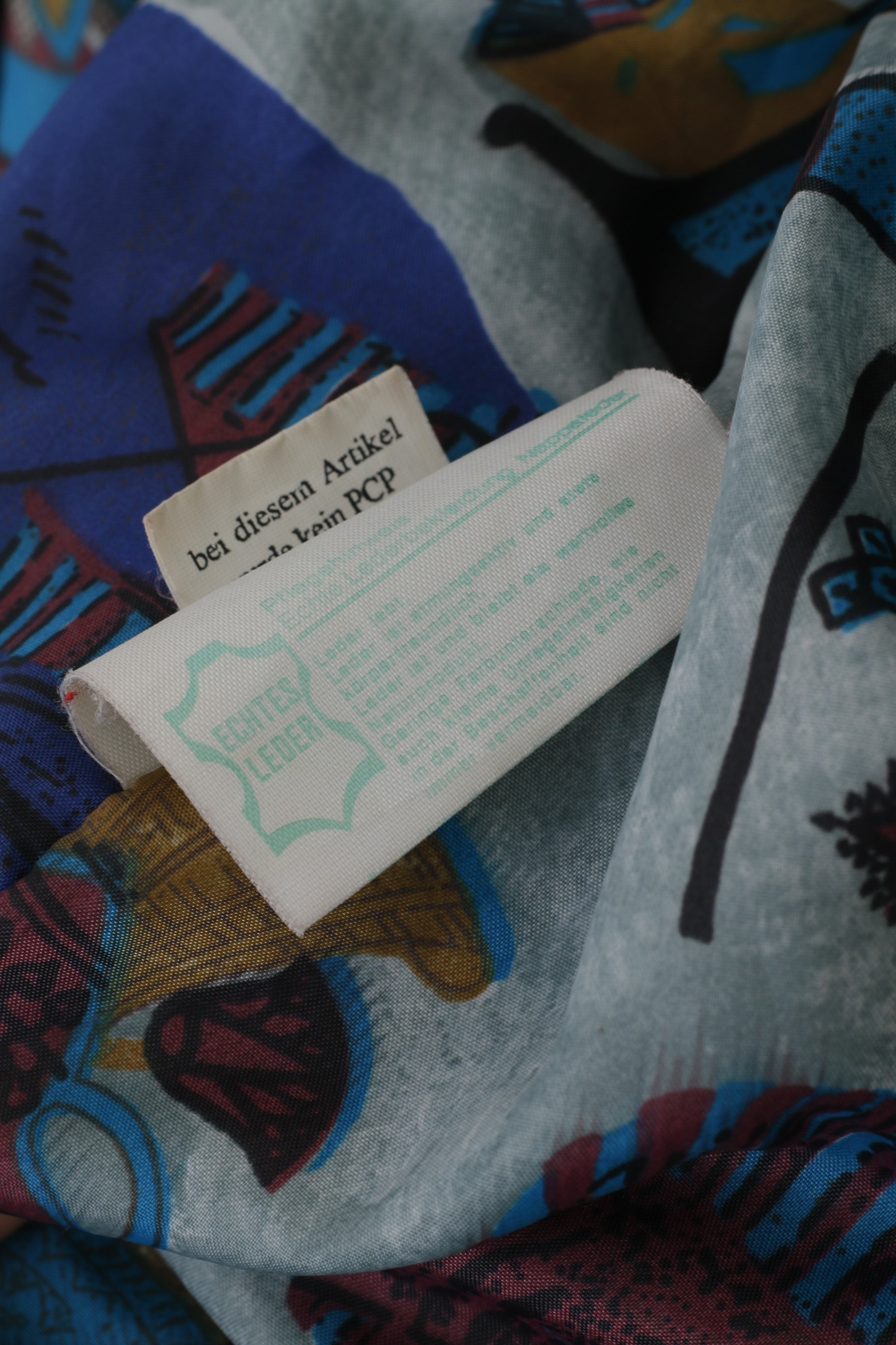 Vintage Women 40 M Jacket Blue Leather Shoulder Pads Retro Style Biker Belted Top