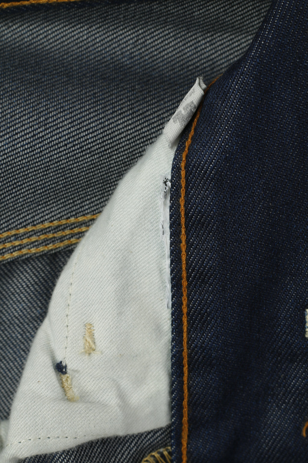 G Star Raw Men 30 Jeans Pantalon Pantalon Droit En Denim De Coton Bleu Marine Taille Haute