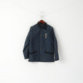 Buffet Lozio Milano Hommes M Veste Marine Vintage Matelassé Manches Amovibles Haut