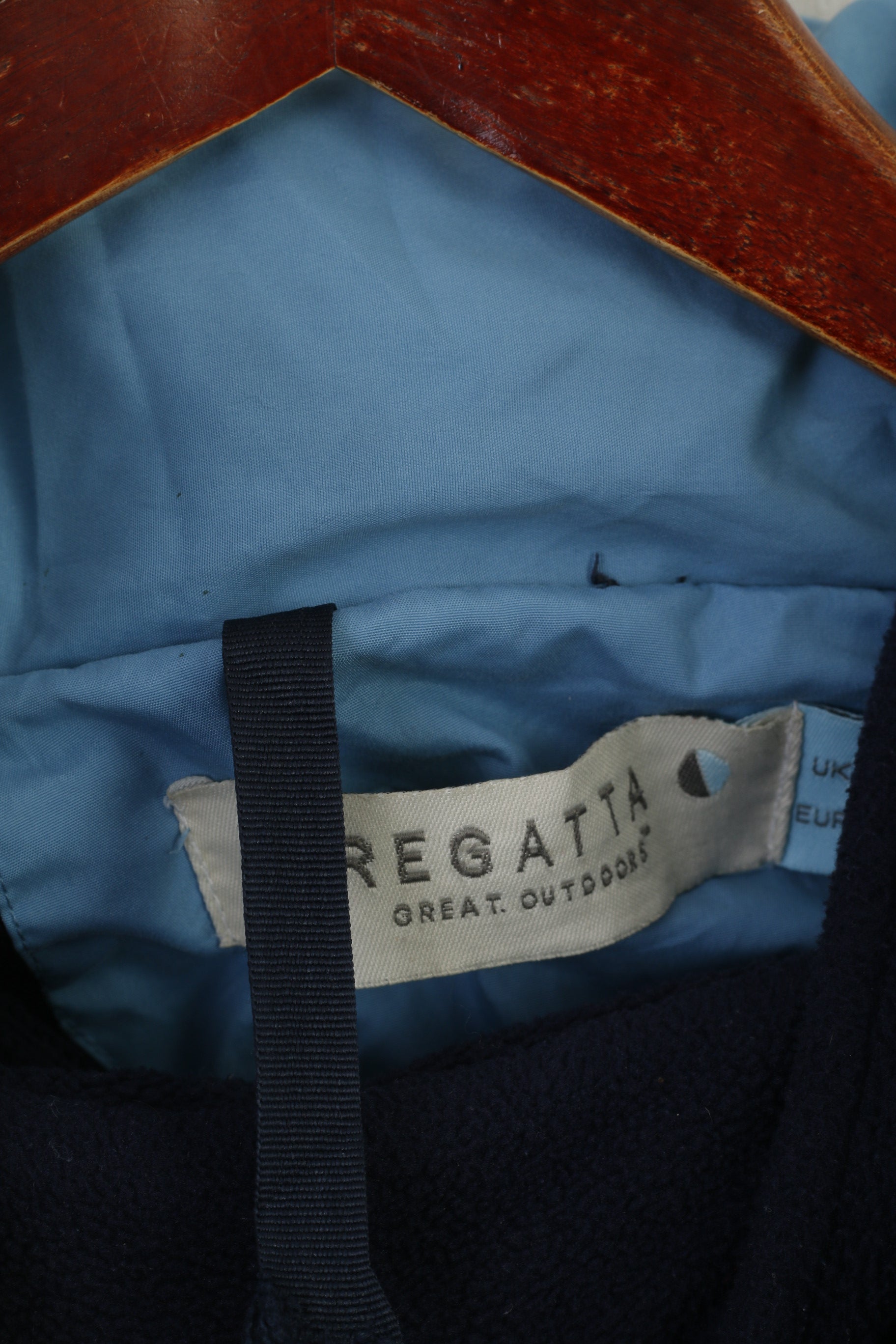 Giacca Regatta da donna 14 40 Navy Outdoor 2in1 Top in pile imbottito rimovibile con cerniera intera