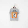 Gildan homme L t-shirt gris coton Justin Timberlake homme des bois haut vintage