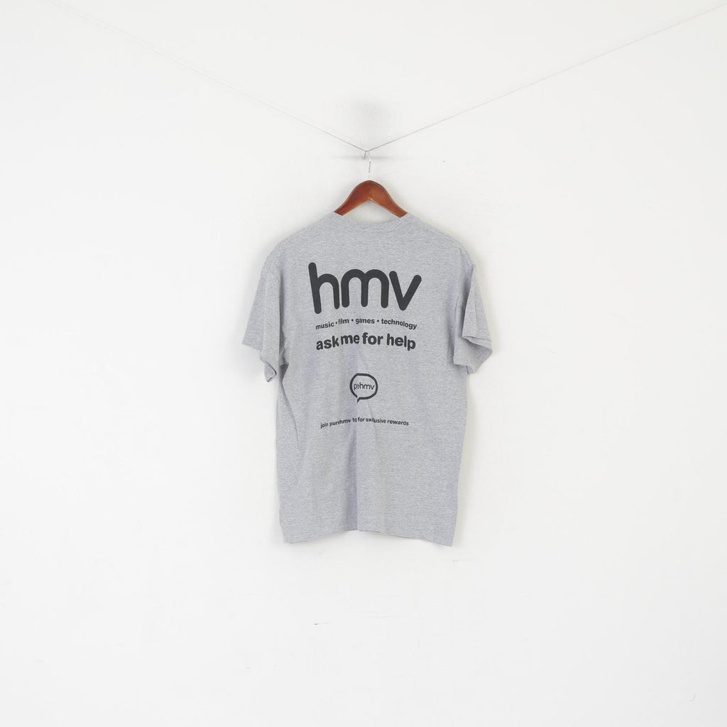 Gildan homme L t-shirt gris coton Justin Timberlake homme des bois haut vintage