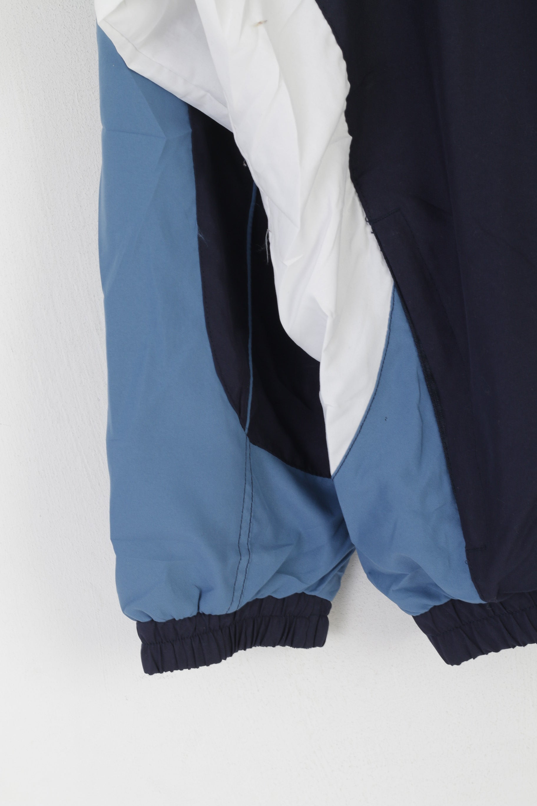 Rodeo Sports at C&A Men 52 L Jacket Navy Vintage Full Zipper Sportswear Top