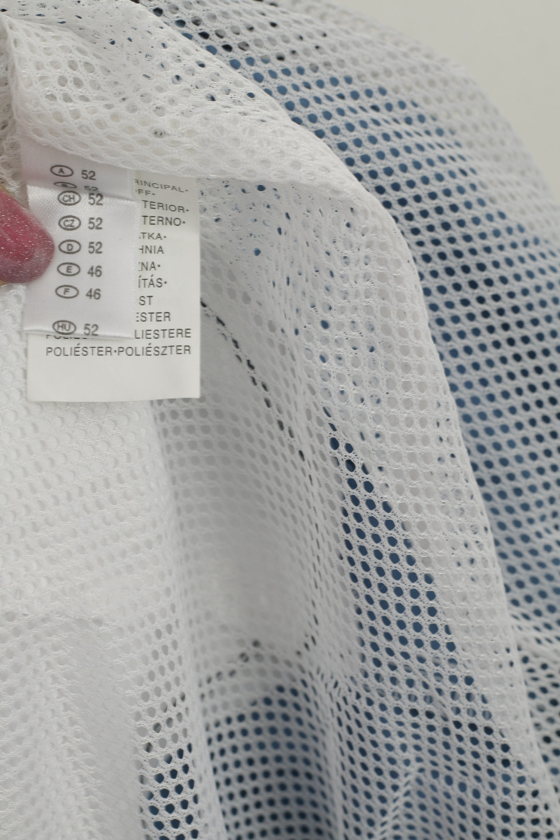 Rodeo Sports at C&A Men 52 L Jacket Navy Vintage Full Zipper Sportswear Top