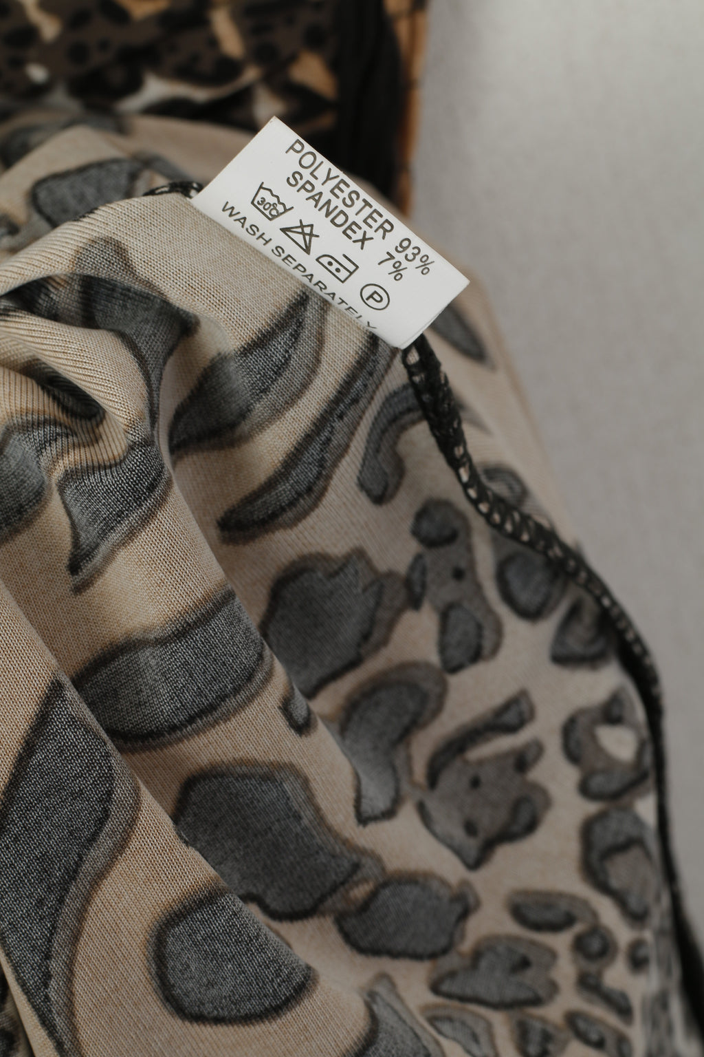 Kurt Muller Women S Maxi Dress Brown Animal Print Strapless Bandeau Summer