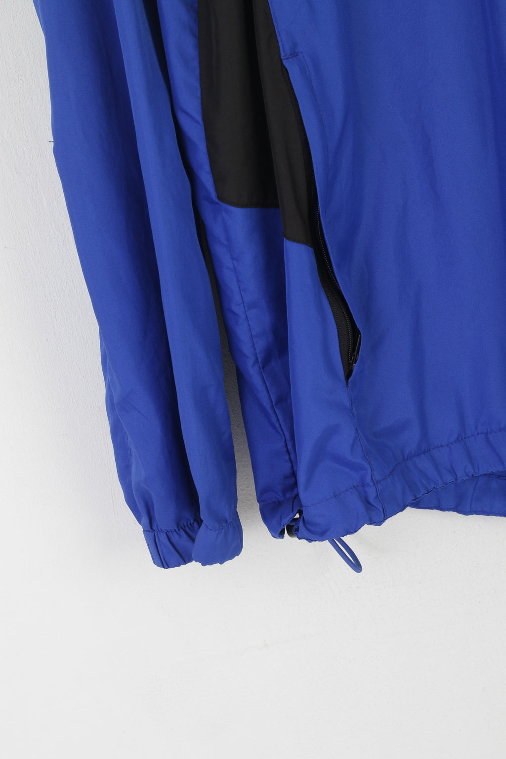 Karrimor Hommes L Veste Bleu Léger Course Réfléchissant Sport Formation Zip Up Top