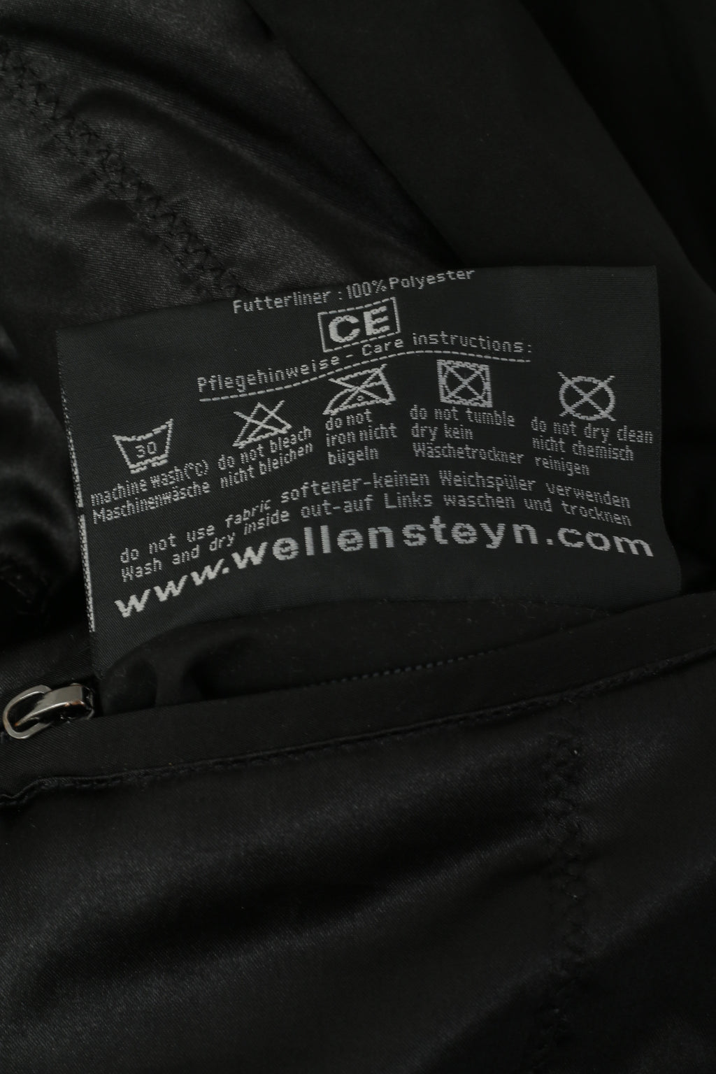 Wellensteyn Women XS Coat Black La Opera Windproof Snap Spring Autum Jacket