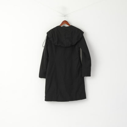 Wellensteyn Women XS Coat Black La Opera Windproof Snap Spring Autum Jacket