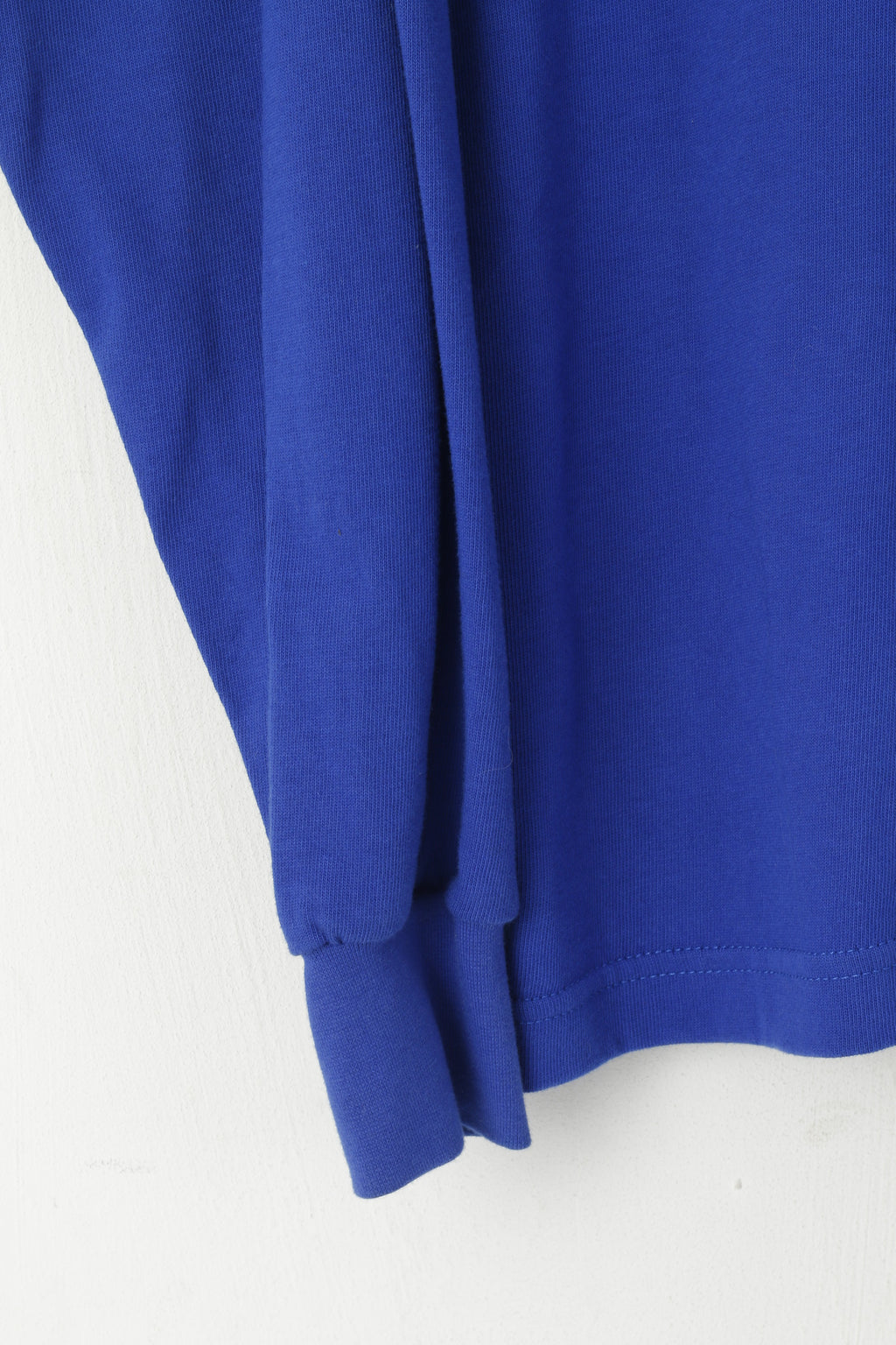 Toffs Oldham Athletic Hommes M Chemise Bleu Coton Football Bojczuck #9 Haut à manches longues