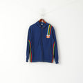 Dfu Sport Norsk Men 52 M Sweatshirt Navy Vintage Olympics Full Zip Sportswear Track Top