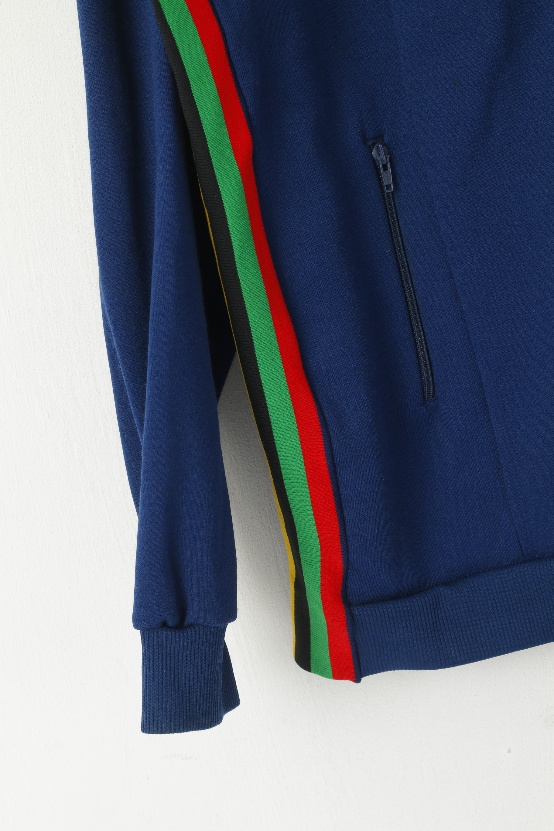 Dfu Sport Norsk Men 52 M Sweatshirt Navy Vintage Olympics Full Zip Sportswear Track Top