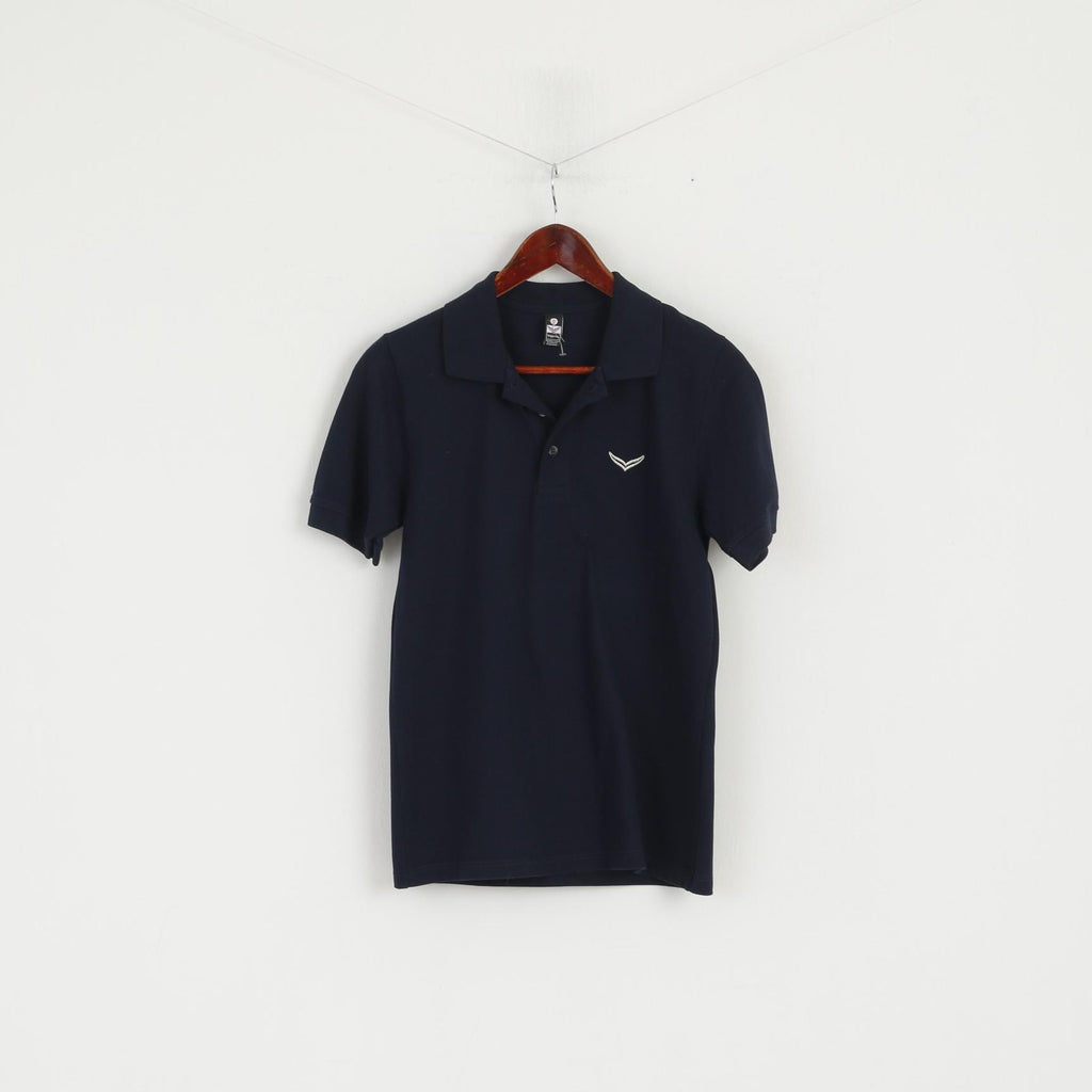 Polo Trigema da ragazzo 164 Top a maniche corte in cotone classico con bottoni dettagliati e semplici