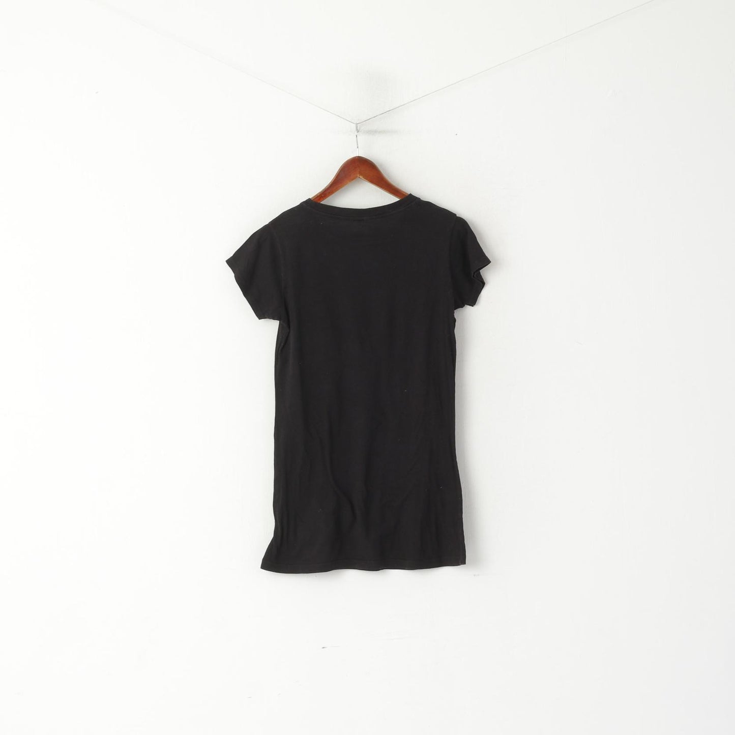 Diesel Women S Shirt Black Cotton Long Graphic Animal Inside Funny Top